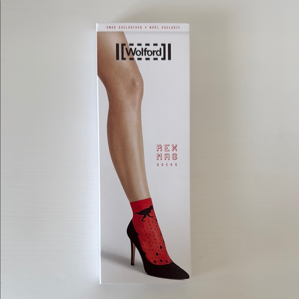 Wolford Red Rex Mas Women's Socks